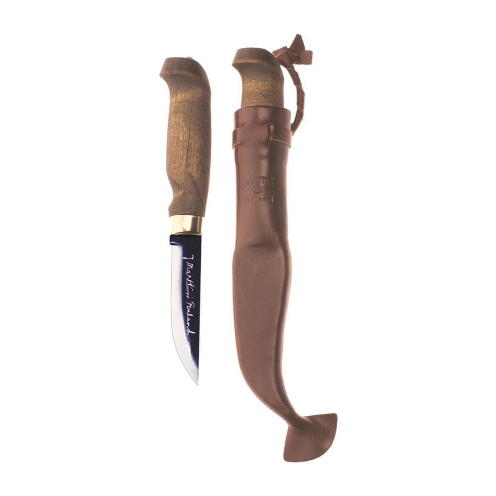 Coltello Lynx Lumberjack Carbon Con Lama In Acciaio Al Carbonio E Manico In Betulla Brunita - Foto 1