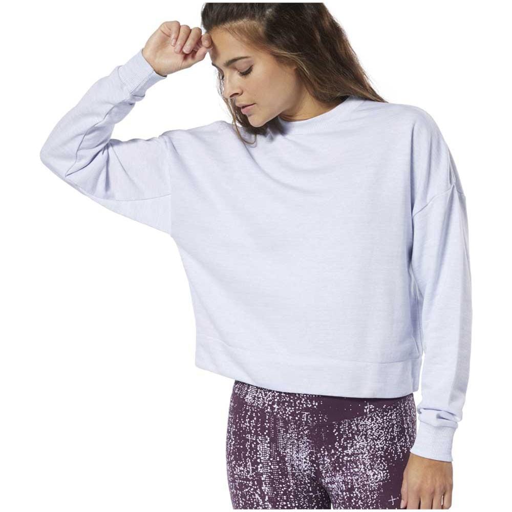 Felpe Training Essentials Marble Crew Abbigliamento Donna L - Foto 2