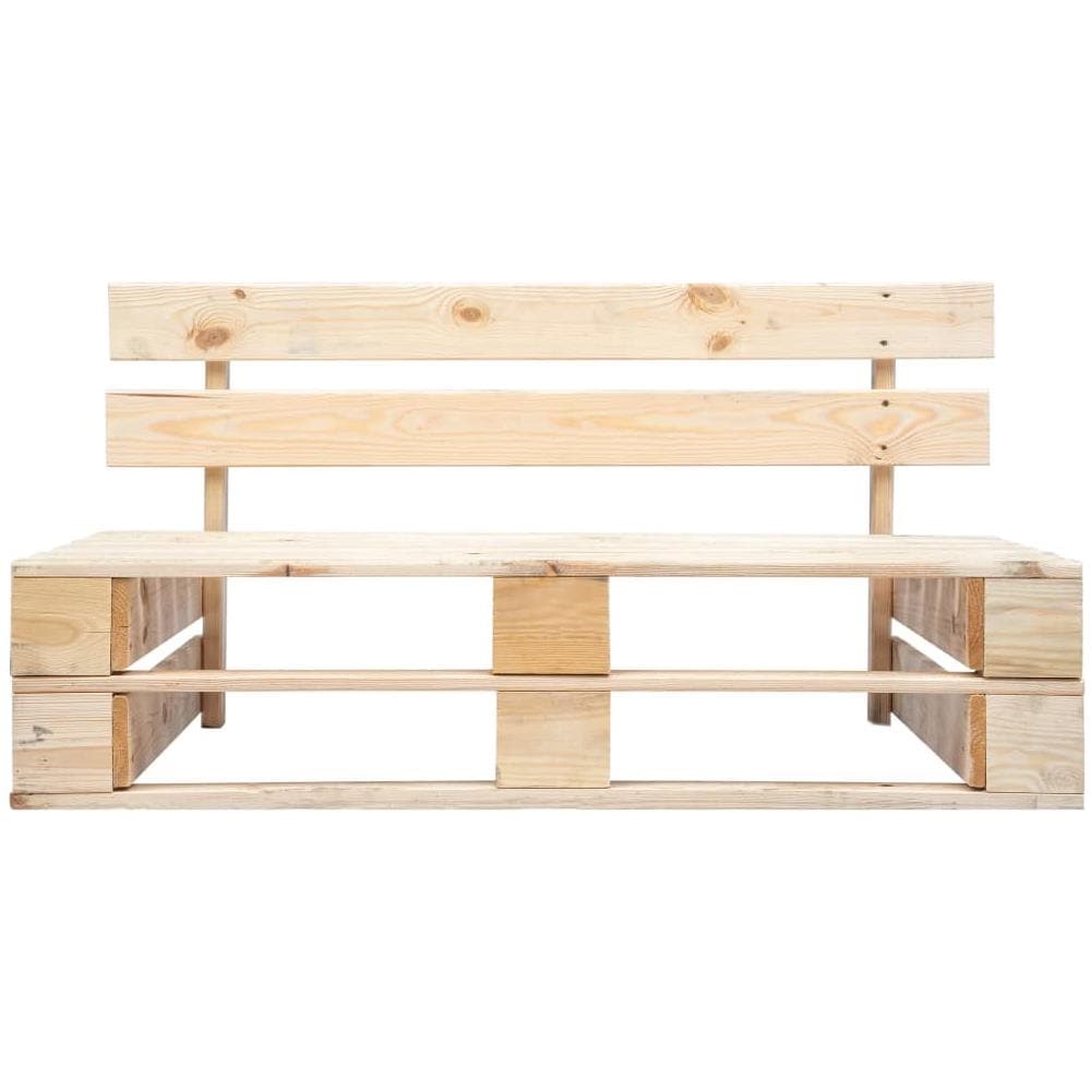 Panca Da Giardino Con Pallet In Legno - Foto 2