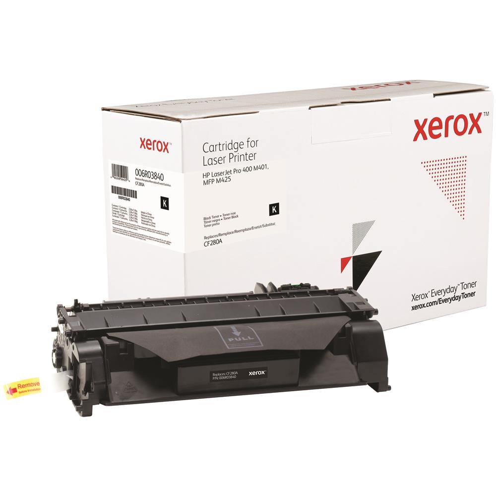 TONER COMPATIBILE - CF280A  Nero per LaserJet Pro 400 M401 Capacità 2700 Pagine - Foto 1