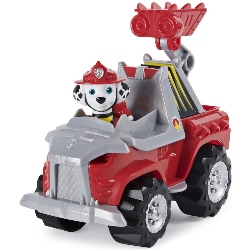 Paw Patrol 6059518 Dino Rescue Marshall’s Deluxe Rev Up Vehicle With Mystery Dinosaur Figure - Foto 7