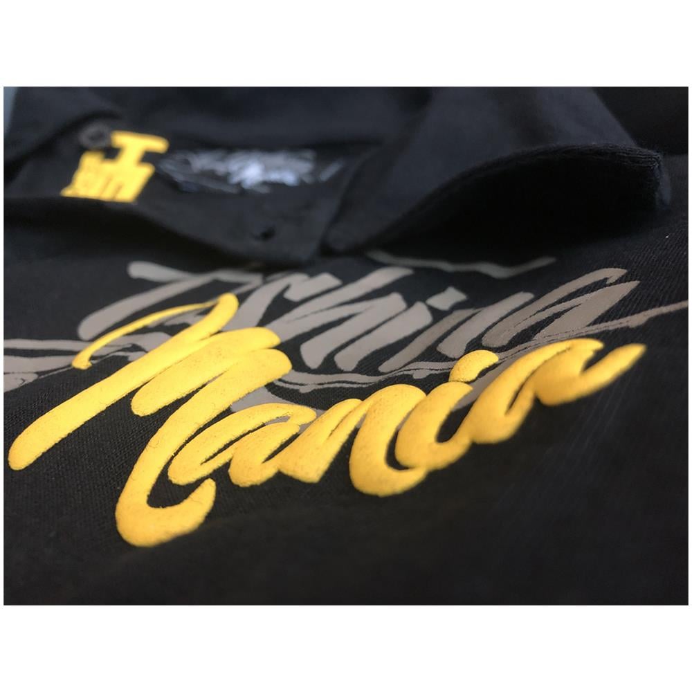 Polo Pesca Mania Carpfishing, Xl, Nero E Giallo, Camicia Di Pescatori Di Carpe Polo 010200304 - Foto 2