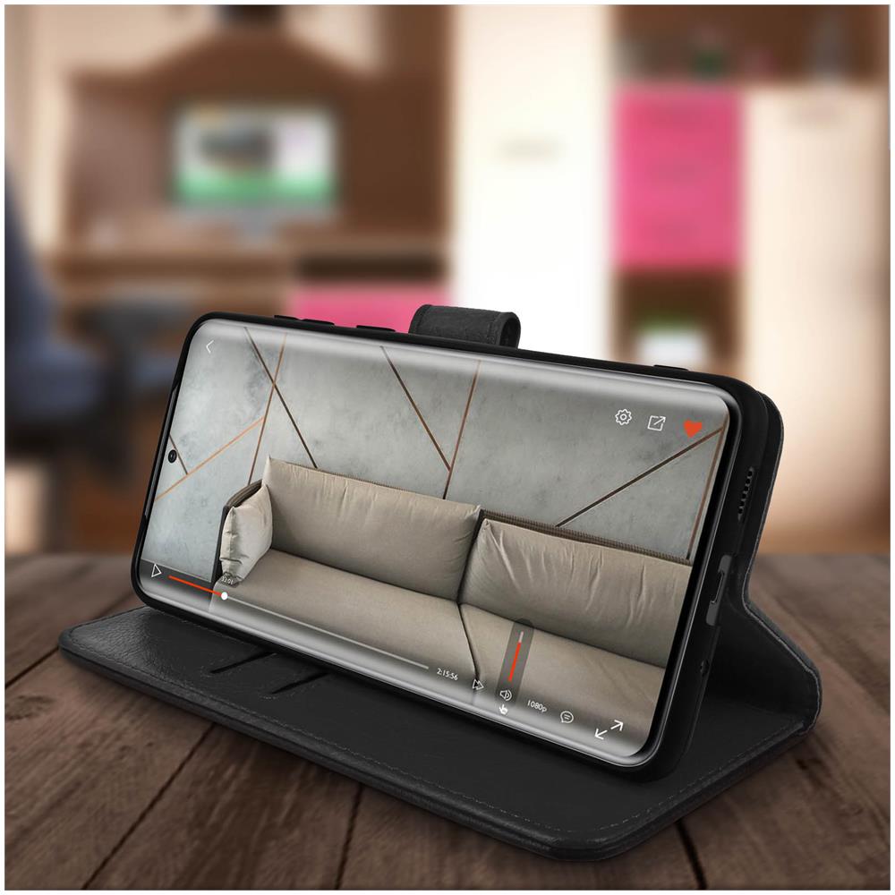 Custodia Samsung Galaxy S20 Plus Portadocumenti Funzione Supporto Nero - Foto 2