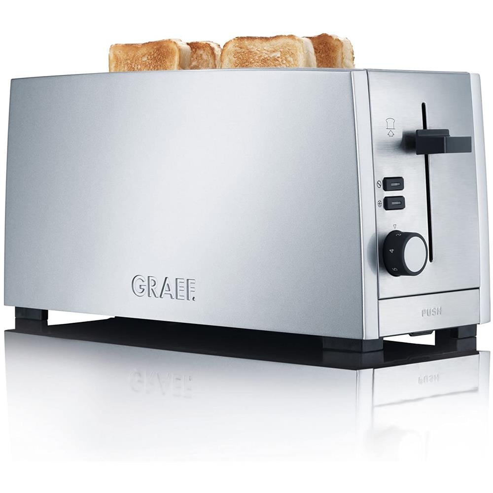 Tostapane TO100 a 4 Fette Potenza 1380 W Colore Argento - Foto 1