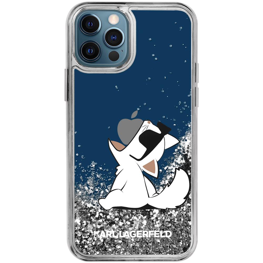 Cover Paillette Per Iphone 13 Pro Max, Choupette Fun Trasparente - Foto 2