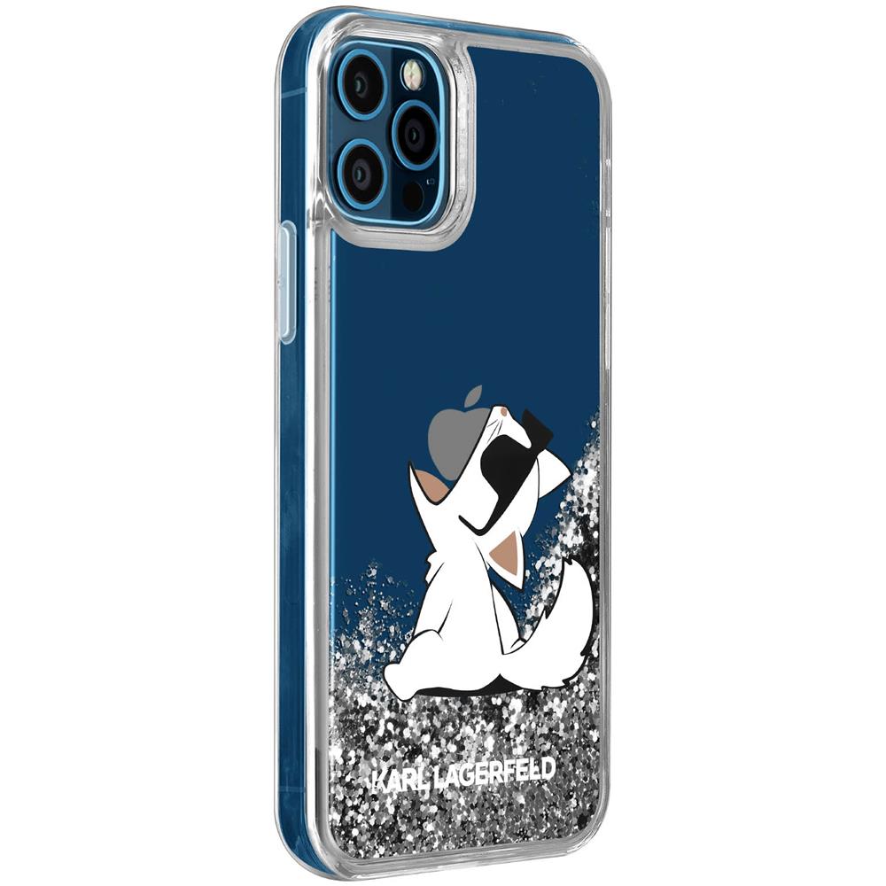 Cover Paillette Per Iphone 13 Pro Max, Choupette Fun Trasparente - Foto 1