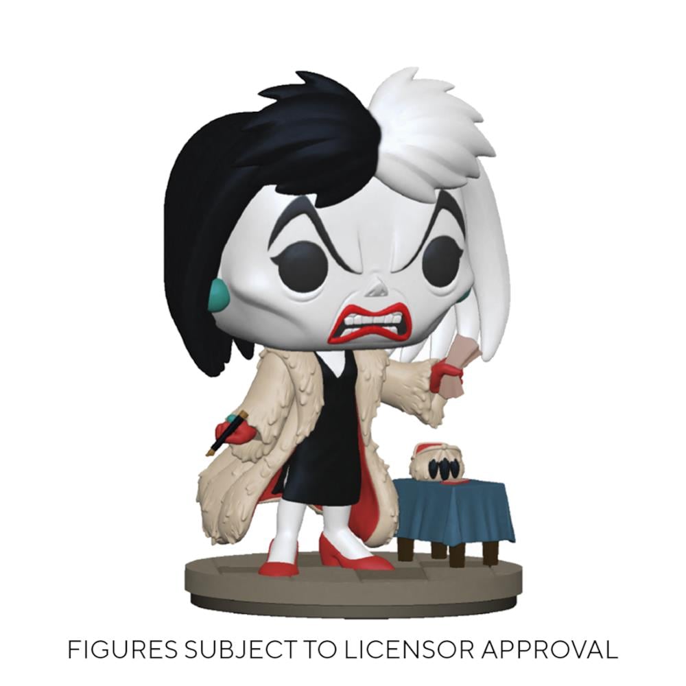 Disney: Villains Pop! Disney Vinyl Figure Cruella De Vil 9 Cm - Foto 1