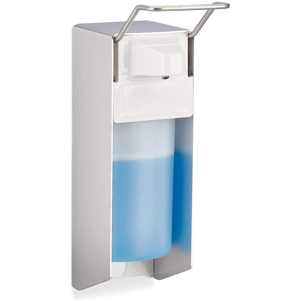 Dispenser Per Sapone A Parete – 500 Ml In Acciaio Inox 304, Antigoccia, Per Casa E Ufficio