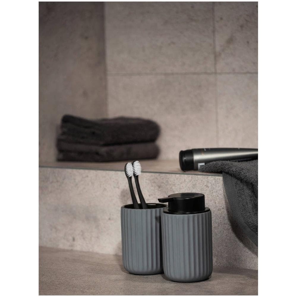 Dispenser Di Sapone Liquido Belluno, Ceramica, Grigio, 500 Ml, Wenko - Foto 7