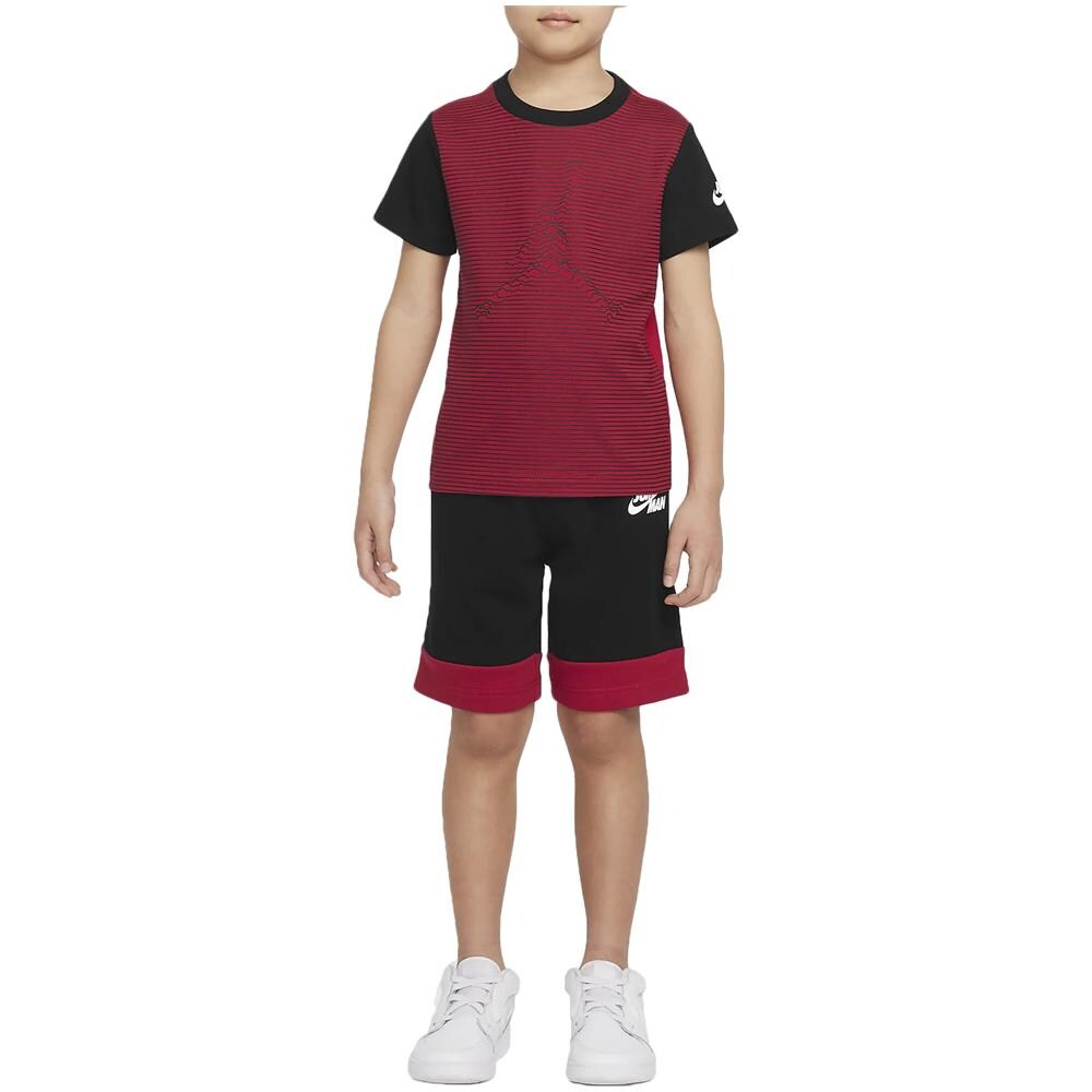 NIKE - Completo T-shirt E Shorts Bambino Jumpman Rosso Taglia 4-5 A Codice  85b162-023 - ePRICE