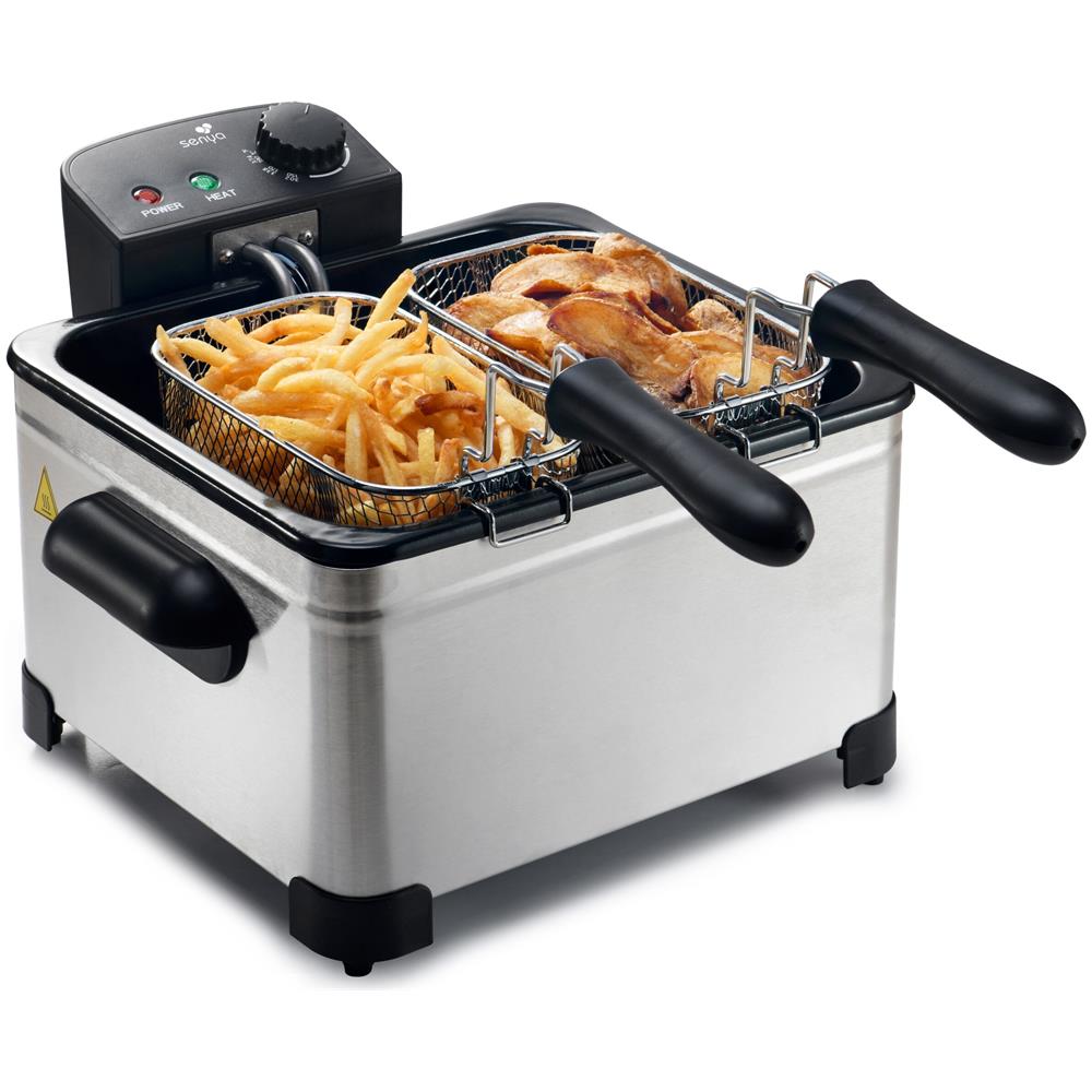 Friggitrice 3760256513040 Capacità 5 Litri 2000 Watt Colore Acciaio Inox - Foto 1