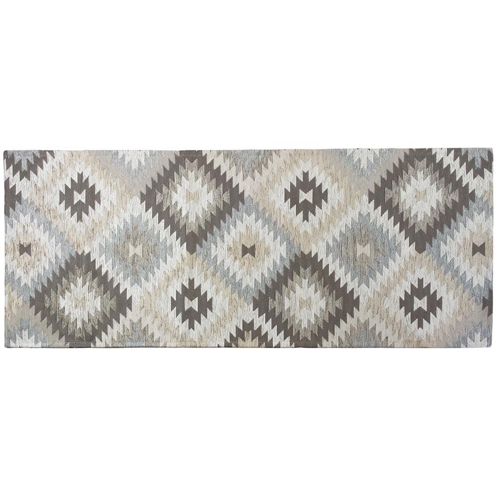 Tappeto Passatoia Cucina Corsia Retro Antiscivolo Disegno Avana Colore Tortora By Suardi 55x280 Tortora - Foto 2