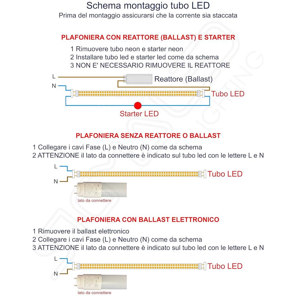 Pack Da 10 Tubo Led T8 G13 - 150cm 22w- Luce Bianca Naturale 4000k - 2860lm (130lm /w) - Sostituisce Un Tubo Neon 150cm Da 58w - Fascio Luce 300° - Led Starter Fornito - Foto 2