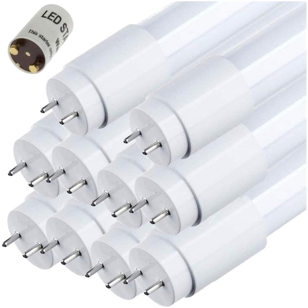 Pack Da 10 Tubo Led T8 G13 - 150cm 22w- Luce Bianca Naturale 4000k - 2860lm (130lm /w) - Sostituisce Un Tubo Neon 150cm Da 58w - Fascio Luce 300° - Led Starter Fornito - Foto 1