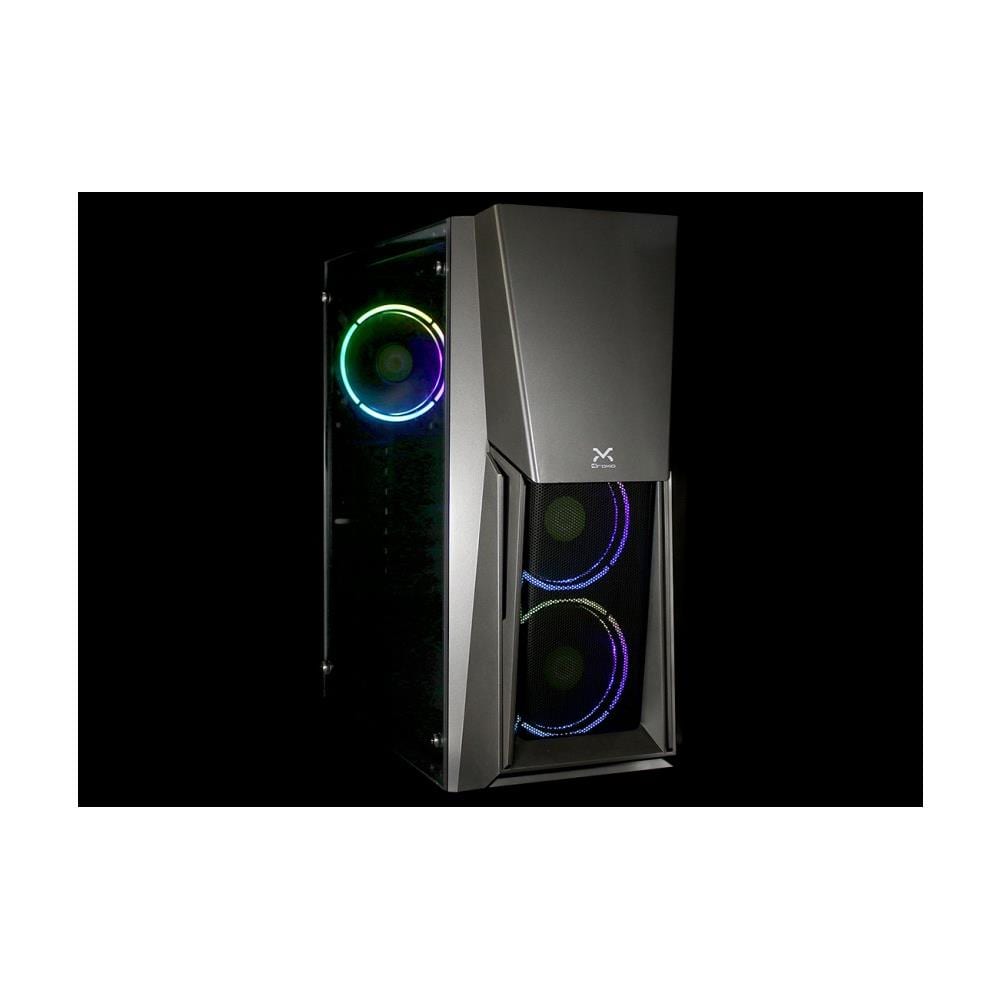 Bruciatore da Gioco RGB Tower Pc ATX / Micro-ATX 2xUSB3.0 Colore Nero - Foto 2