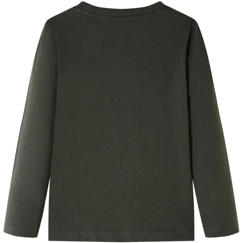 Maglietta per Bambini Maniche Lunghe Cachi 104 - Foto 2