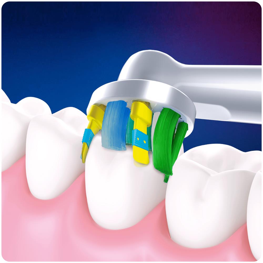 Testina per Spazzolino 3 Pezzi Oral B EB25-3 Floss Action Colore Bianco - Foto 2