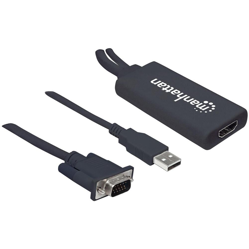 IDATA HDMI-VGA3M - Convertitore da VGA e USB a HDMI - Foto 2