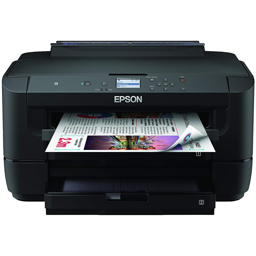 Stampante WorkForce WF-7210DTW Inkjet a Colori A3 18 ppm (B / N) 10 ppm (a Colori) Wi-Fi Ethernet USB - Foto 1