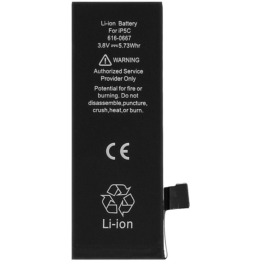 Batteria Interna Iphone 5c 1510 Mah Lithium-ion Sostituisce Apn 616-0667 - Foto 2