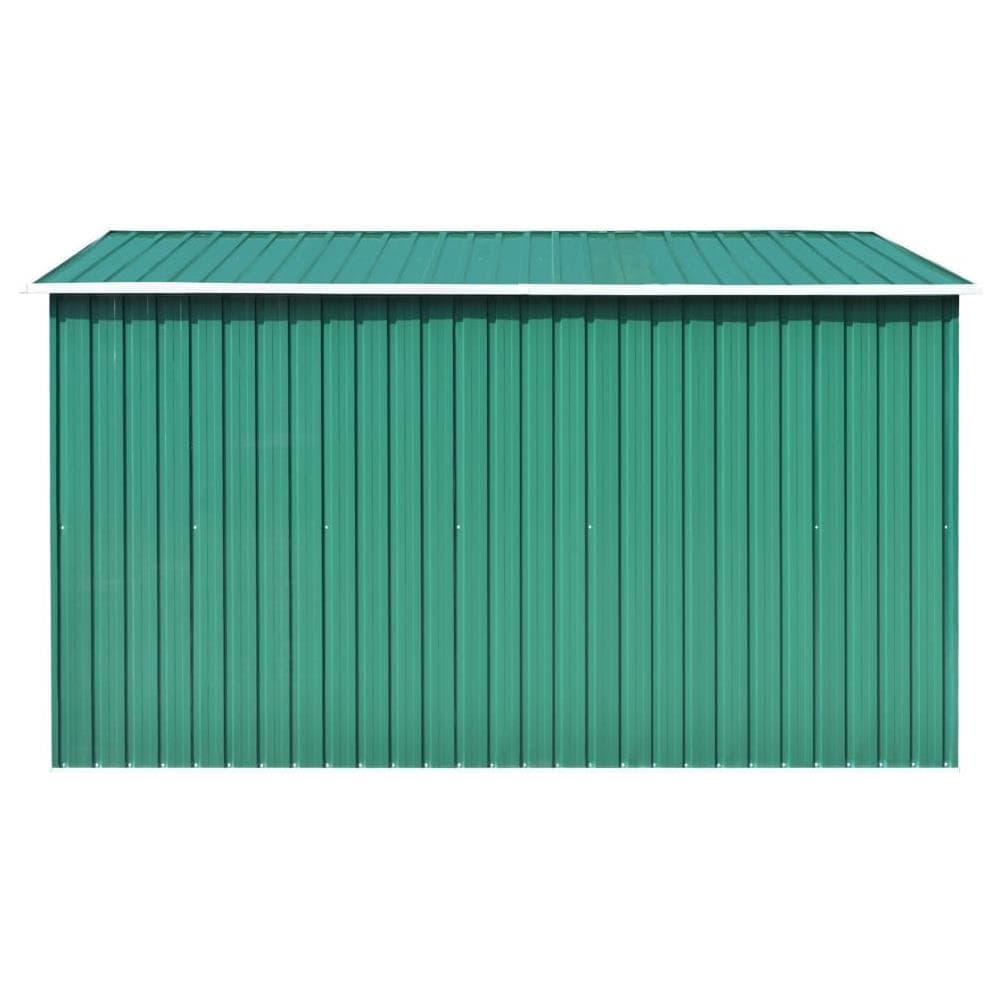Capanno Da Giardino 257x298x178 Cm In Metallo Verde - Foto 2