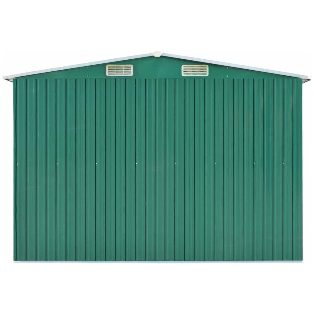 Capanno Da Giardino 257x298x178 Cm In Metallo Verde - Foto 9