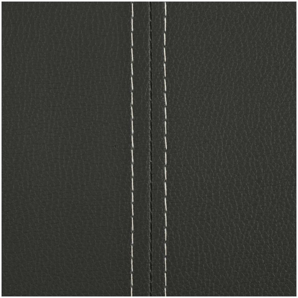 Sedie Da Pranzo 6 Pz In Similpelle 43x55x100 Cm Grigio - Foto 2