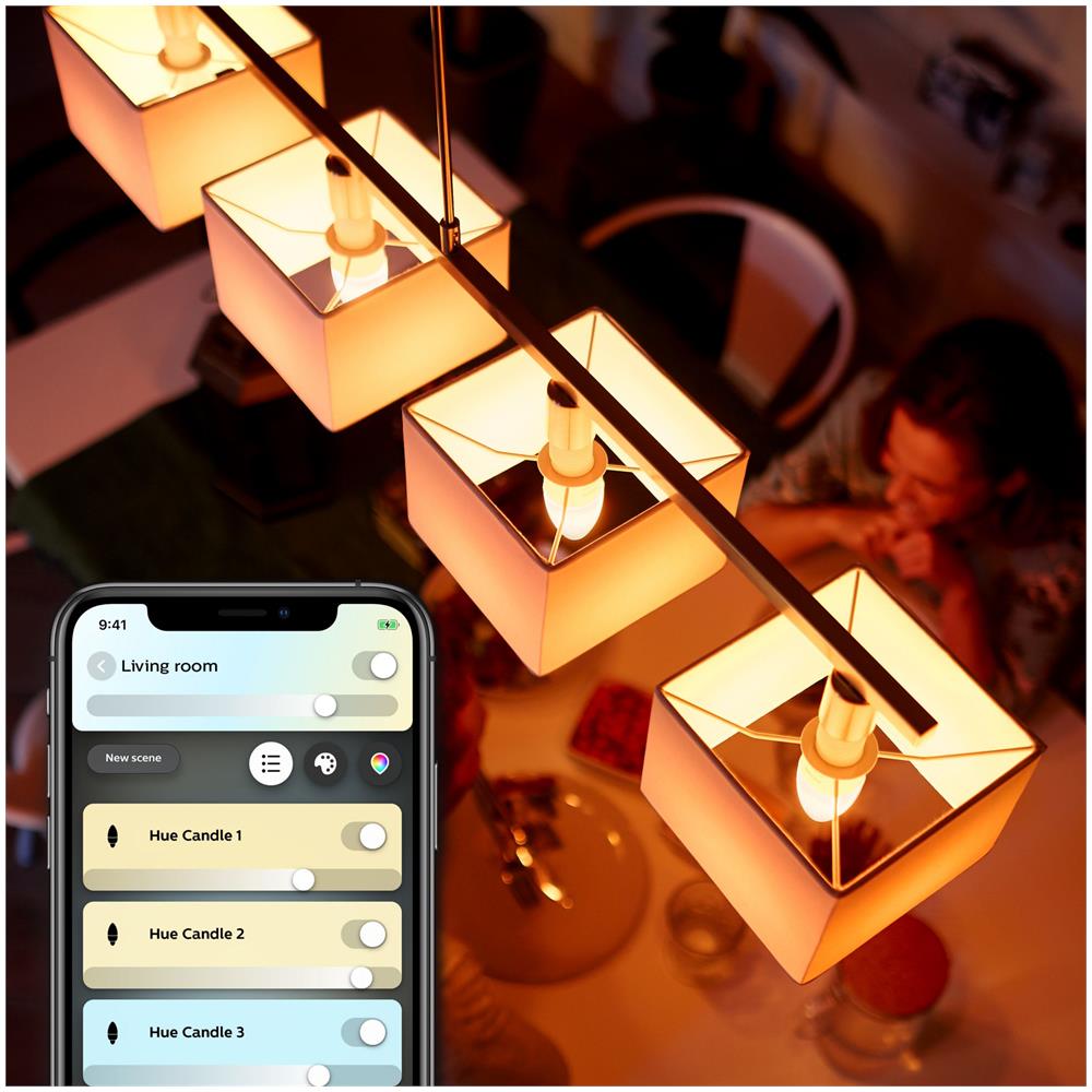 Hue White Amb. E14 Doppelpack 2x470lm - Foto 2