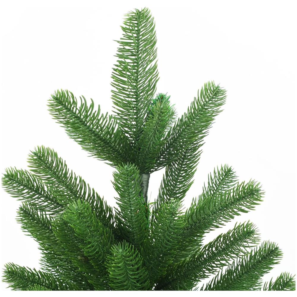 Albero di Natale Artificiale con LED e Set Palline 150 cm Verde - Foto 3