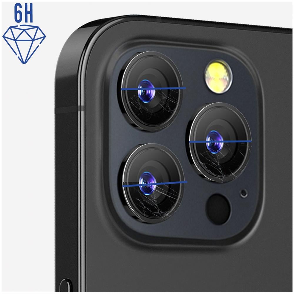 Kit Di 4 Pellicole Fotocamera Iphone 13 Pro Max Flexibleglass Trasparenti - Foto 2