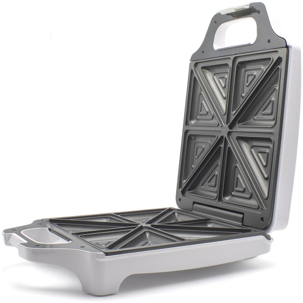 MOP-35 Sandwichmaker per 4 Panini / 8 a Triangolo Potenza 1600 W Colore Bianco - Foto 2