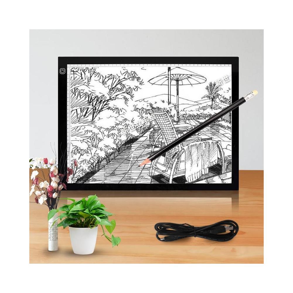 Tavolo Da Disegno Luminoso A Led Con Scala A3 - Foto 2