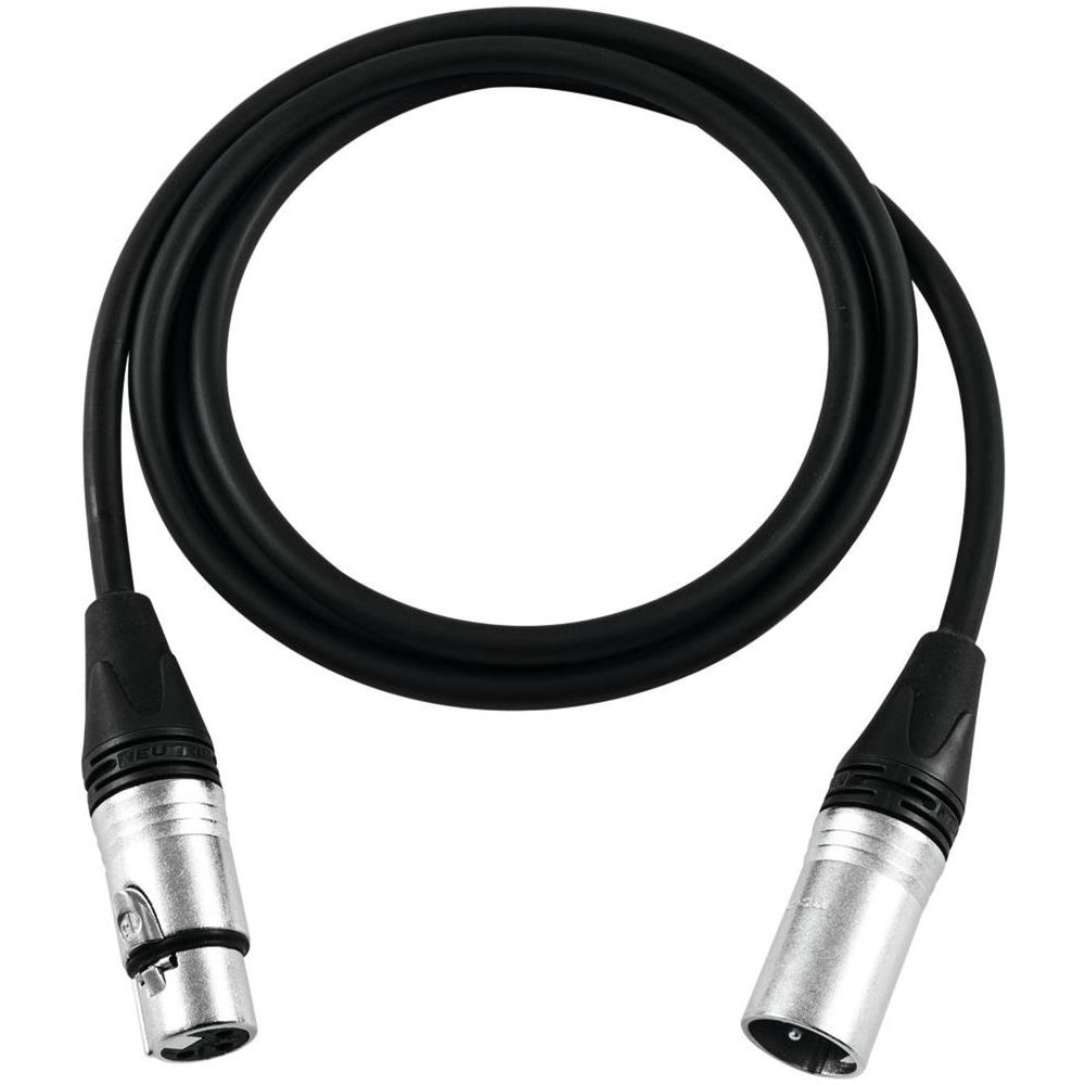 Cavo Xlr 3 pin 15 m Bk Neutrik - Foto 1