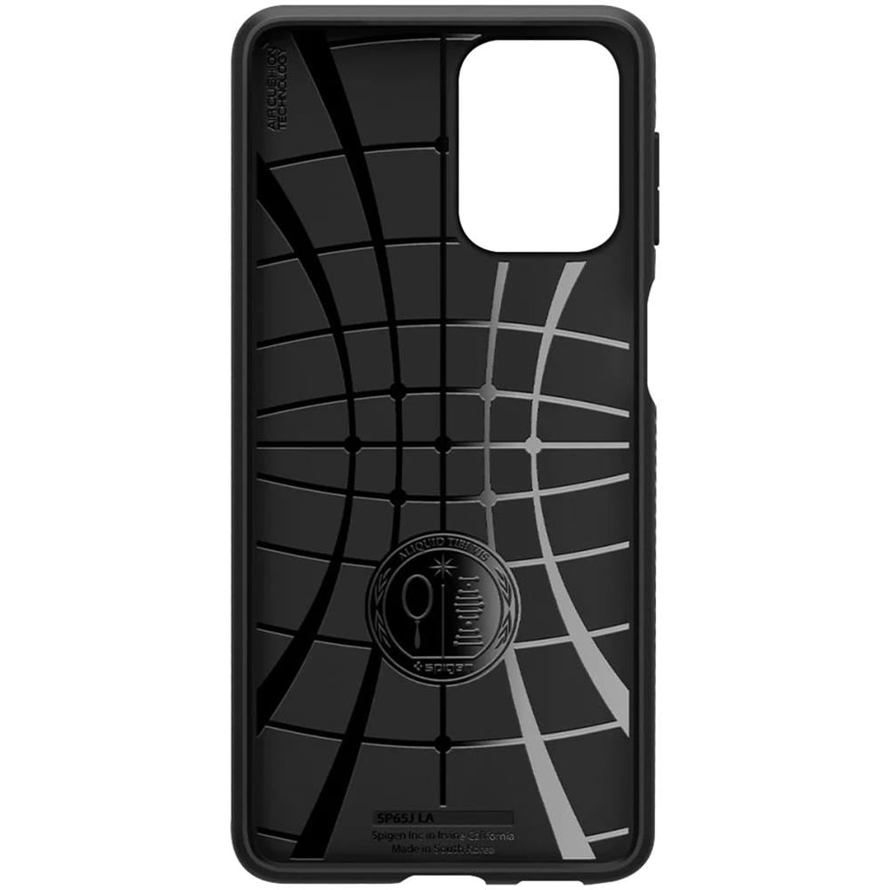 Cover Anti-shock Galaxy M53 5g Con Motivo Geometrico Spigen Liquid Air Nera - Foto 5