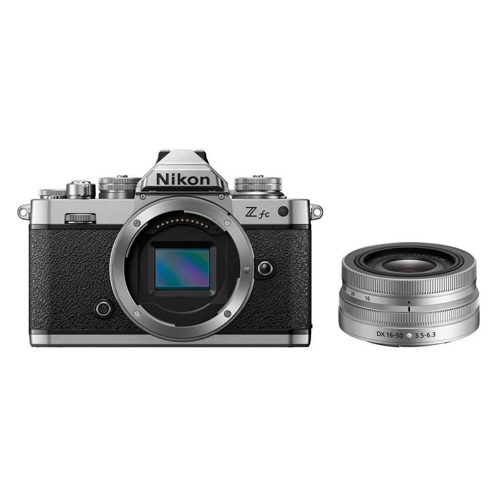 Kit Fotocamera Mirrorless Z FC + Obiettivo Nikkor Z 16-50mm F / 3.5-6.3 VR Colore Nero Argento - Foto 1