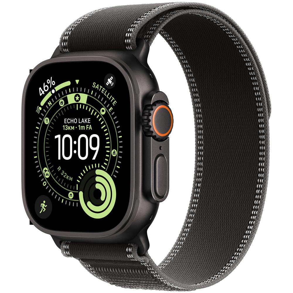 Watch Ultra 3 GPS + Cellular 49mm Cassa Titanio Nero con Trail Loop Terra Cotta - S /M - Foto 1