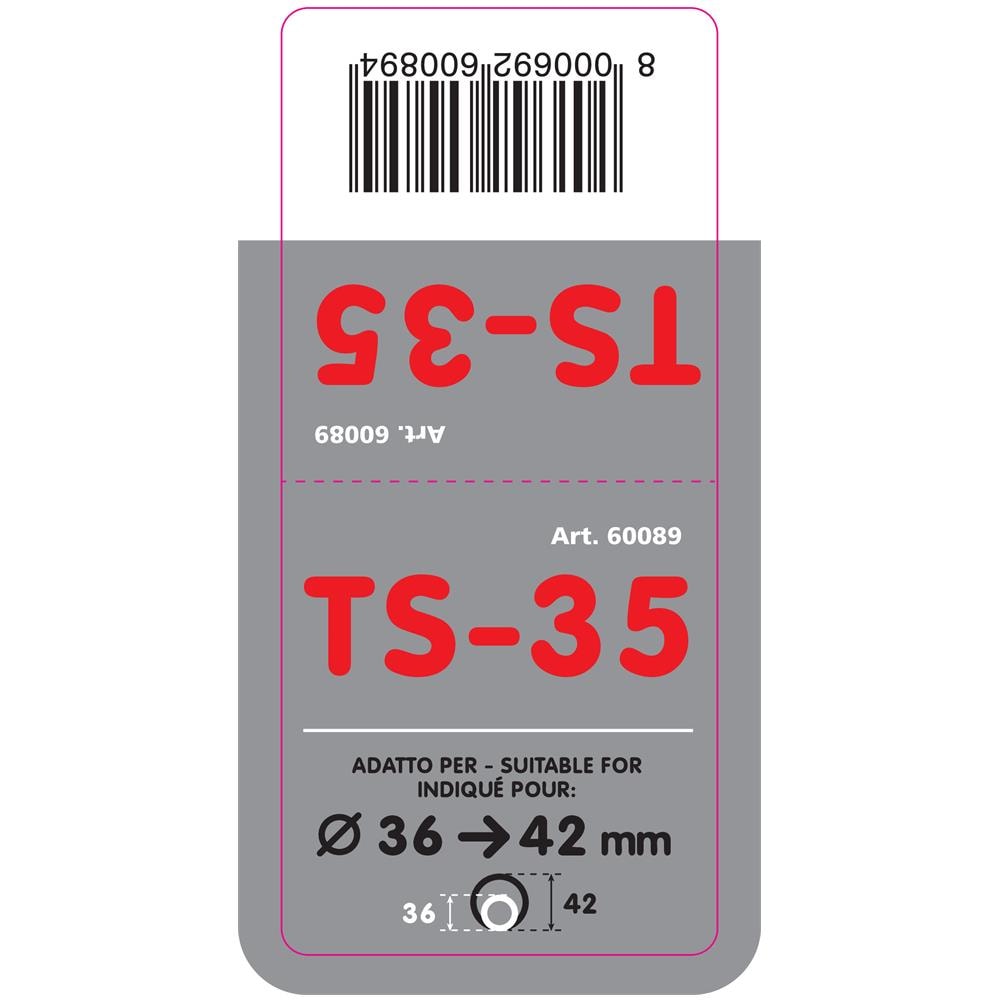 Terminale Ts-35 Acciaio Inox Diam. 36-42mm - Foto 6