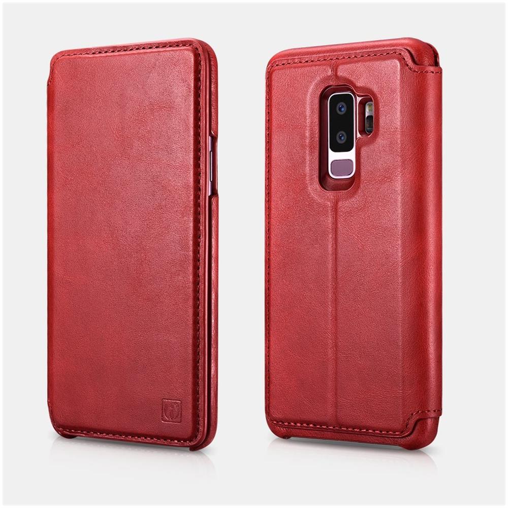 Samsung Galaxy S9 Più Caso Folio Series 2 In 1 In Pelle Staccabile Distinguished Deluxe Red - Foto 1