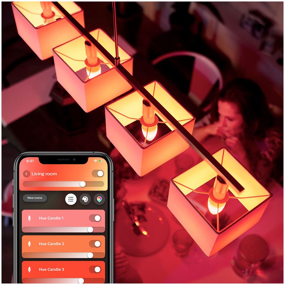 Hue White & Col. Amb. E14 Doppelpack 2x470lm - Foto 2