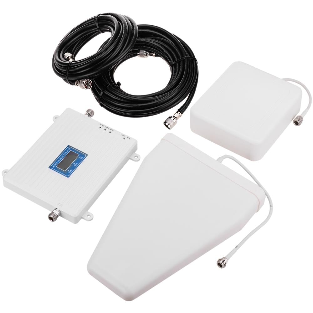 Amplificatore ripetitore GSM 3G 900MHz 1800MHz 2100MHz 70dB antenne e cavi - Foto 1