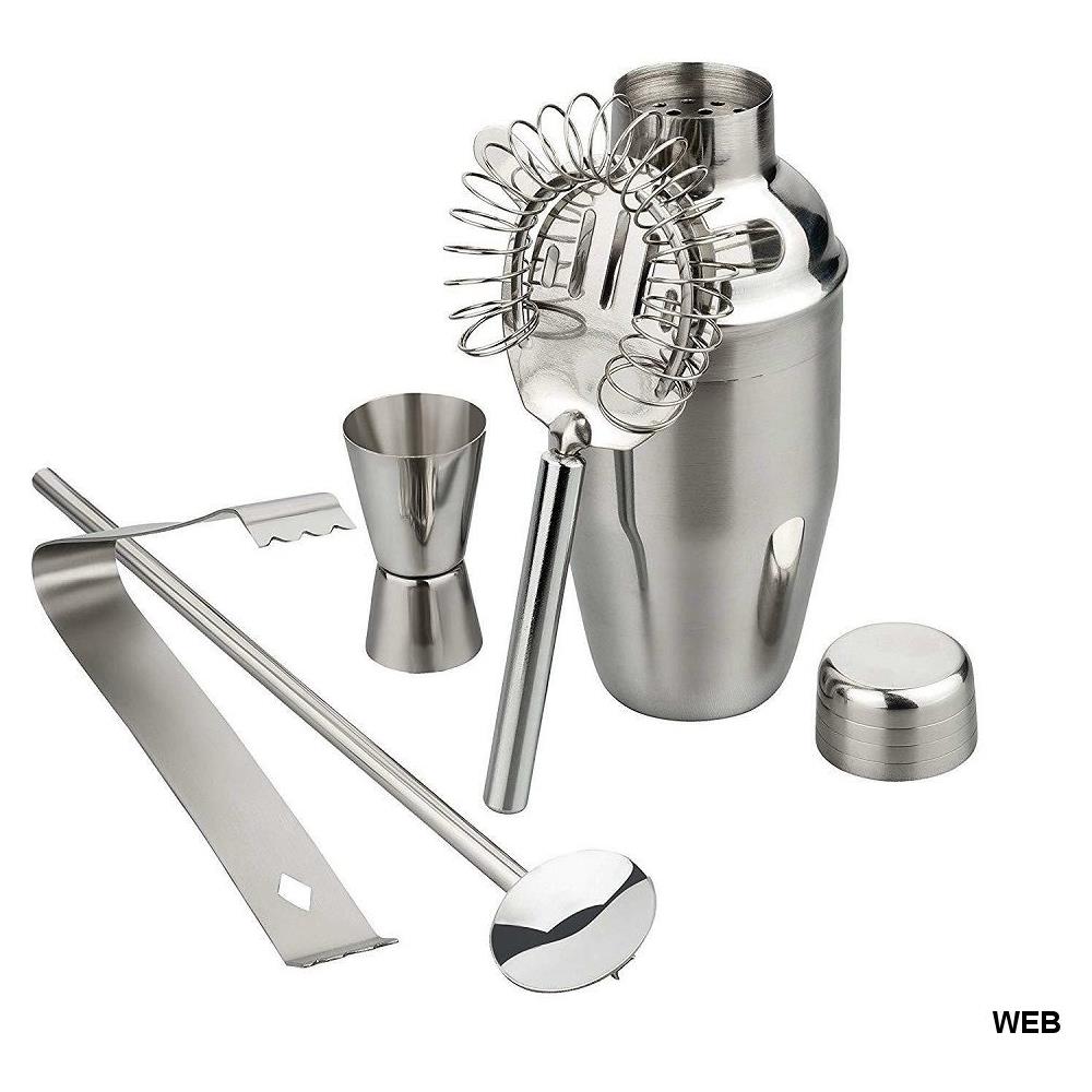 Set Cocktail Premium 5 Pezzi Acciaio Inox - Foto 1
