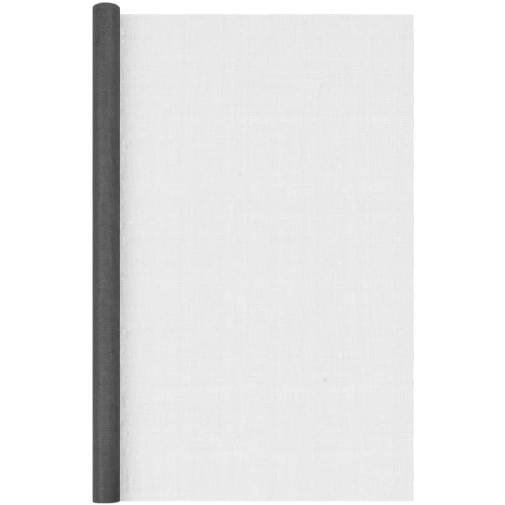 Zanzariera in Fibra di Vetro 112x1000 cm Nera - Foto 3