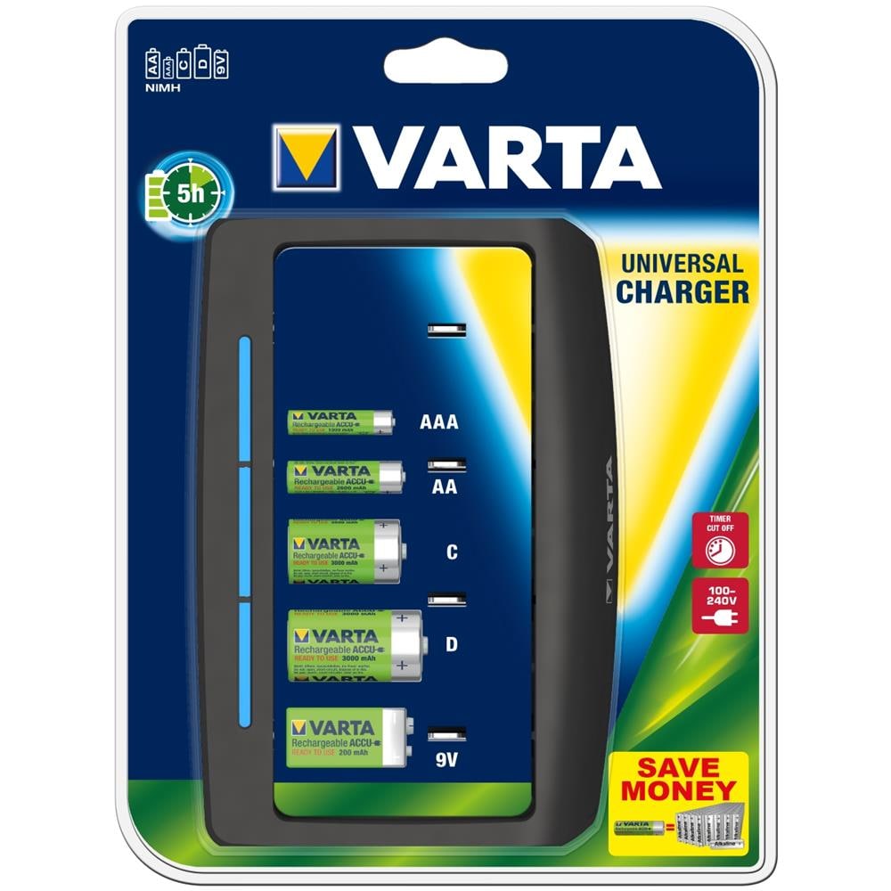 Caricabatterie Universal Nera 100-240 V 50/60 Hz 57648 101 401 - Foto 2