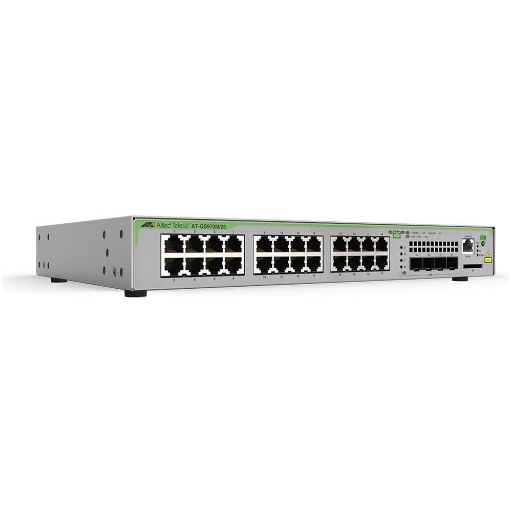 Switch GS970M 24 Porte Gigabit Ethernet (PoE) 1U Gestito L3 - Foto 1