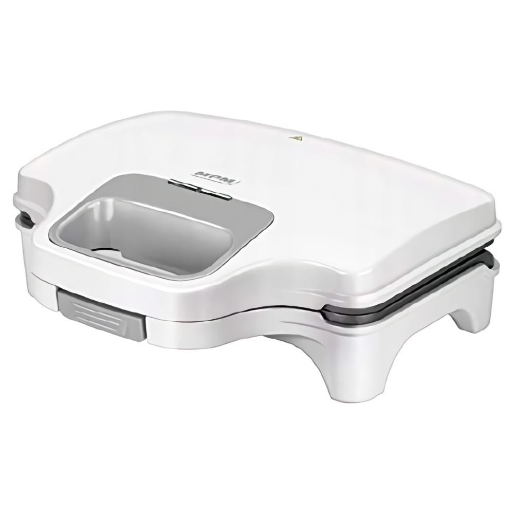 MOP-34 Sandwichmaker per 2 Panini / 4 a Triangolo Potenza 900 W Colore Bianco - Foto 2