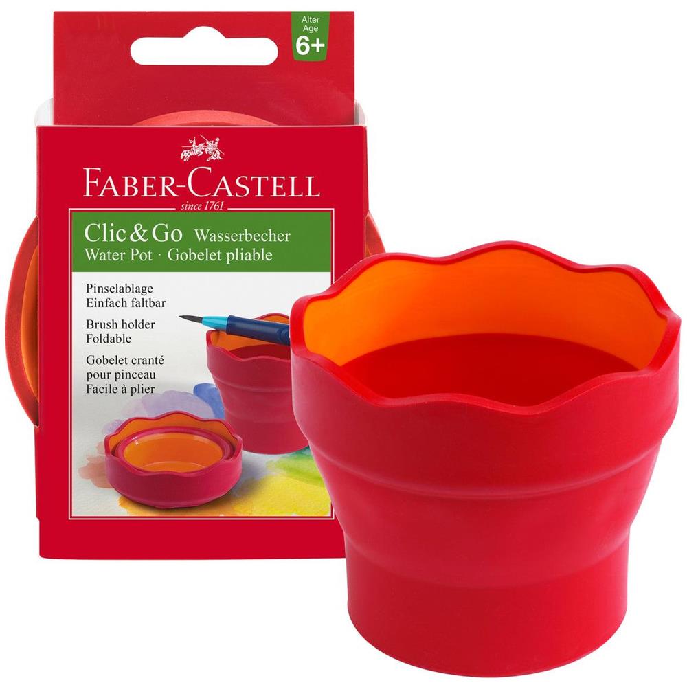 Scodellino Clic&Go per Acqua Rosso - Foto 1