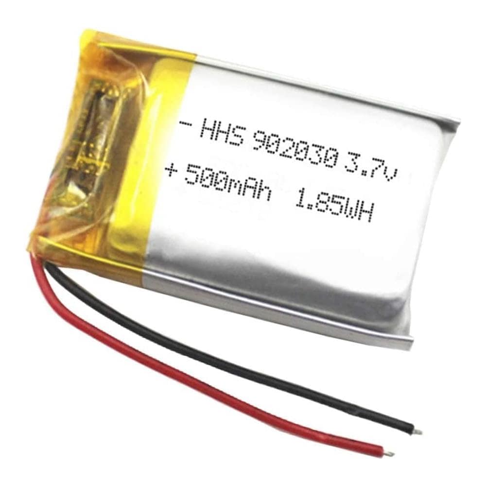 1 Pezzo Batteria Lipo Ricaricabile 902030 (3.7v, 500mah Lipo) Per Telefono Portatile Video Mp3 Mp4 Luce Led Gps - Foto 3