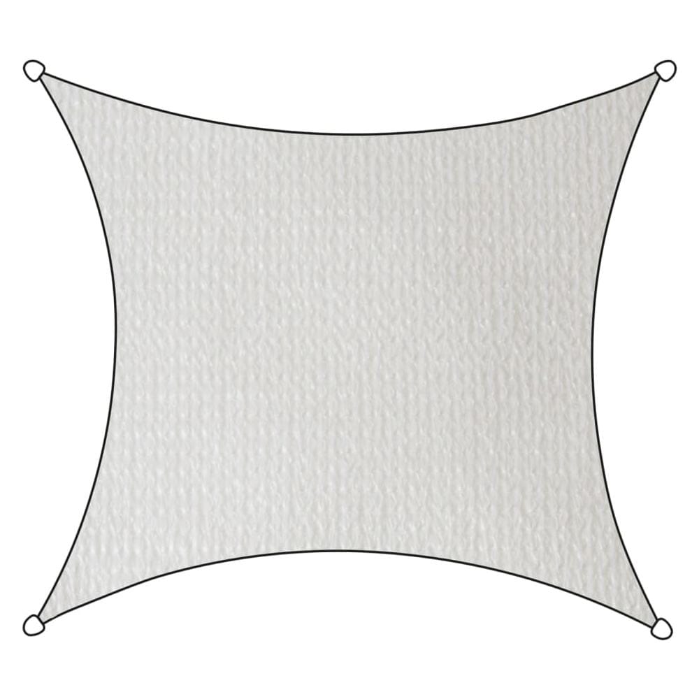 Vela Parasole Iseo Hdpe Quadrata 5x5 M Bianca - Foto 1