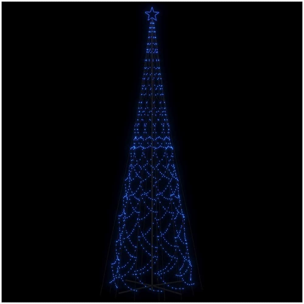 Albero Di Natale A Cono Blu 3000 Led 230x800 Cm - Foto 2