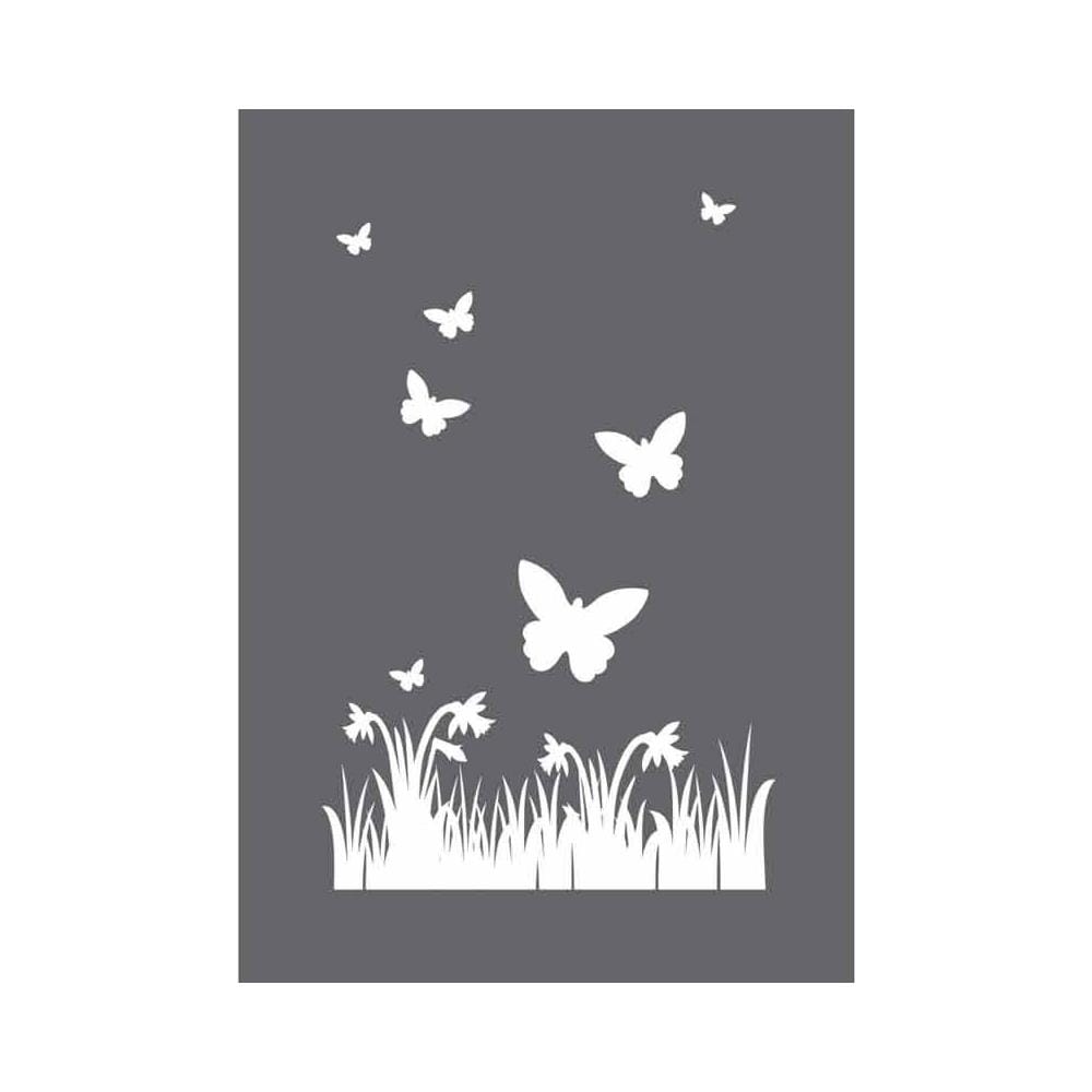 Stencil Primavera 20.3 X 20,3 Cm E Una Piccola Pasta - Foto 1